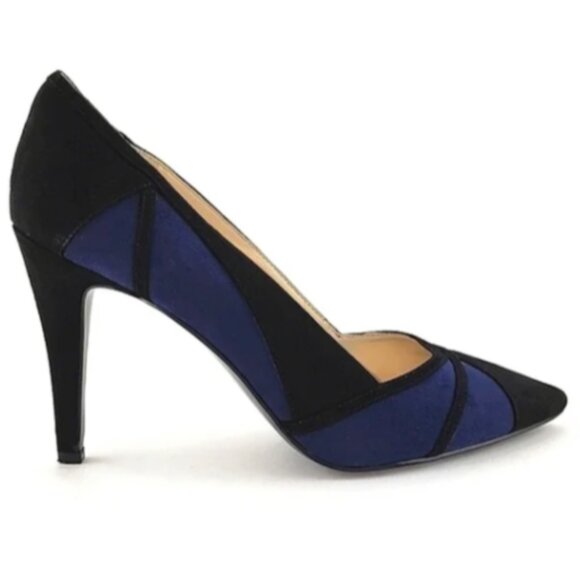 Brand New Nine West The Rock Colour Block Pump - Picture 2 of 10